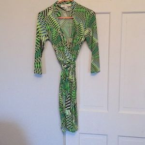 Maggy London Wrap Dress SZ 6